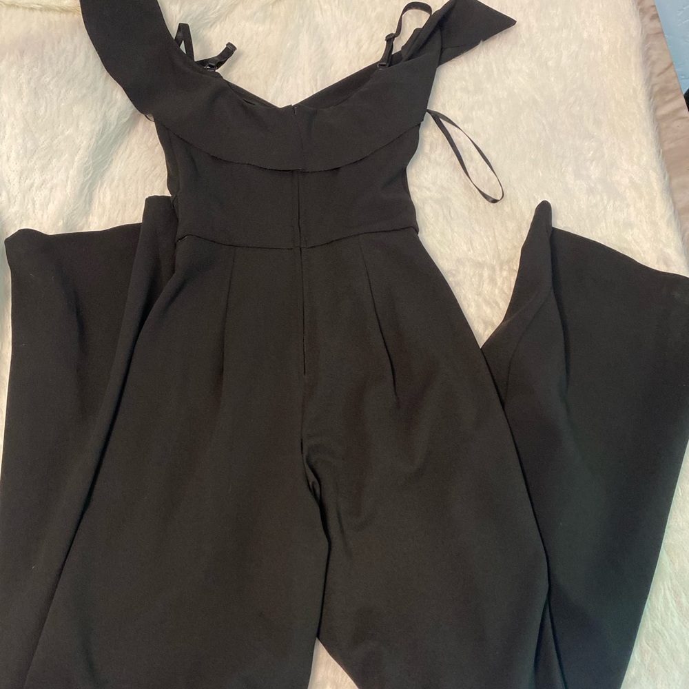 Iz Byer brand new black jumpsuit size xs